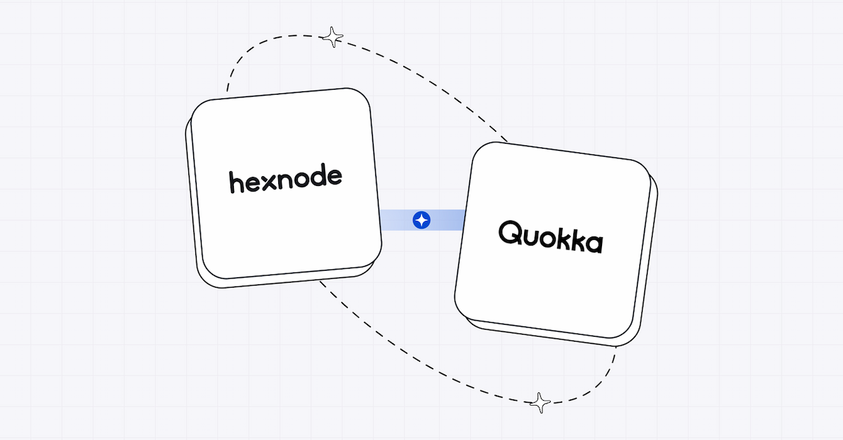 Hexnode UEM Partners with Quokka, Ensuring Mobile App Security